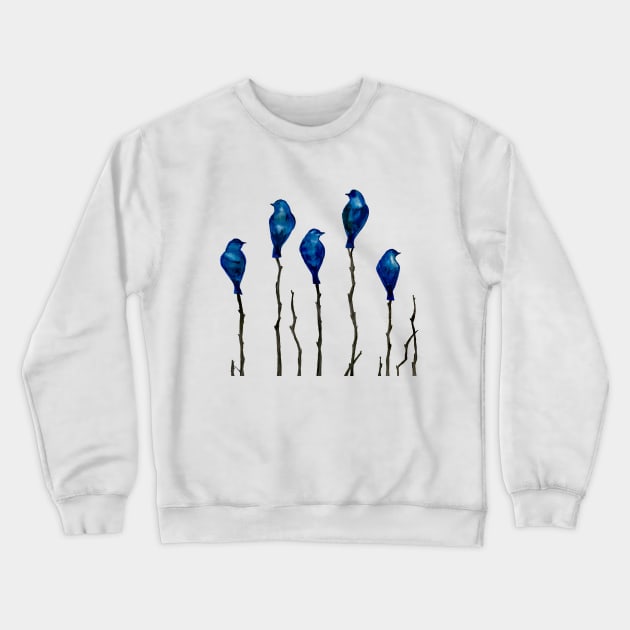 Birds of a feather Crewneck Sweatshirt by Whettpaint